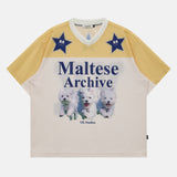 マルチーズ アーカイブ メッシュ ジャージー ハーフスリーブ Tシャツ