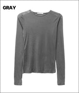 Shopy tencel wool long sleeve