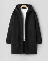 Koven Wool Hooded Coat