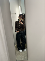ディスクルーズフィットスロップデニムパンツ