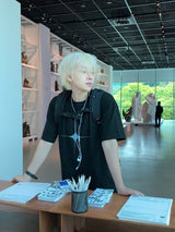 クロススター半袖Tシャツ6C