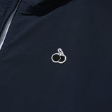 UNI MONO CHERRY HALF ZIP UP ANORAK - NAVY