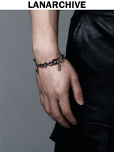 [2164] Punk Mix Chain Bracelet