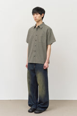 Rp Pigment Striped Half Shirt