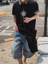 サンディアルプリンティングショートスリーブTシャツ