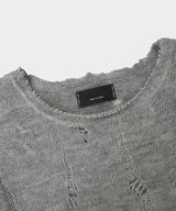Damage Mohair Knit