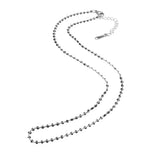 men's ネックレスビーディドチェーン_CLEF フィンガーボードネックレス