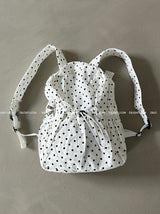Dot dot string pocket backpack