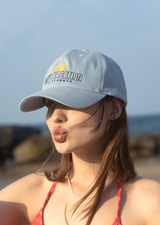 LOGO BALL CAP - ICE DENIM