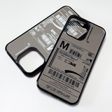 Fresh Love Delivery Label Bumper Mirror Phone Case (WH)