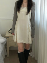 Pound lace cardigan (3 colors)