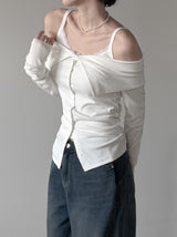 Ber lace sleeveless