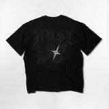 ゴシッククロスオーバーフィットTシャツ-4COLOR