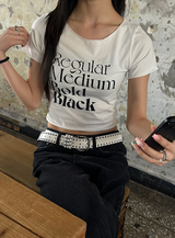 [S/S] レギュラープリンティングハーフTシャツ(3color)