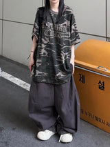  cotton snap balloon pants