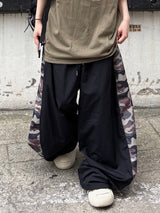 waki camo wide pants