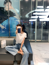 Stay 536 Linen Wide Denim / 1 color