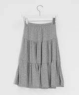 Tane Tiered Layered Midi Skirt