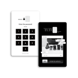 Lock Page - card cover