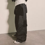reverse Terry Pocket Denim Pants_black