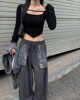 バックルTシャツ