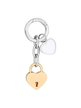 NO.573 [GOLD] HEART LOCK KEY RING