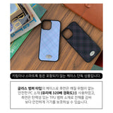 [MADE] classic check bumper case (blue)