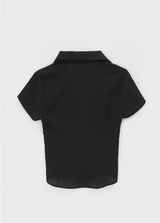 [MADE] Elsop Burton Pleats Blouse (Short-Sleeved ver.)