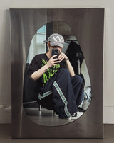 フィルムレタリングオーバーサイズショートスリーブTシャツ
