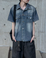 Weather Half Denim Jacket