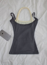LAYER LACE SLEEVELESS (3color)