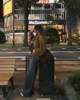 Kenr wide denim pants