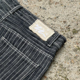 Natural Stripe Denim Pants