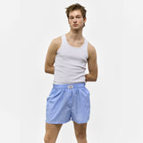 UNISEX ラベルトランクショーツ_SKYBLUE