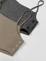 [FW/Setup Available] Bocashi Unbalanced Layered Bustier