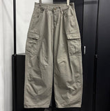 グレイッシュワイドカーゴパンツ