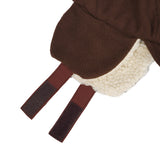 WITTY BUNNY FLEECE TROOPER HAT [BROWN]