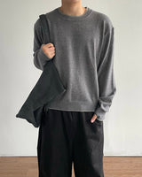 ケルトレイヤードクロップニット
