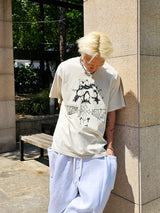 VENTIQUE Pigment Smoke T-shirt 3color