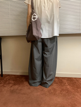 フォグピンタックパンツ