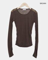 Maden Sheer Layered T-Shirt