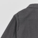 ツーウェイジップアップクロップブルゾン GRAY
