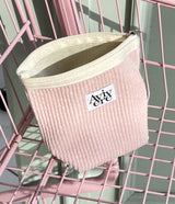 classic pouch_corduroy babypink