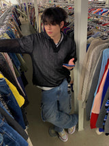 Monster Air Cargo Denim Pants 3C