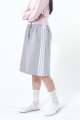 Bermuda Lace Pants Gray