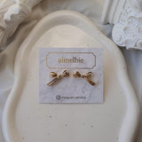 Dalia Ribbon Piercing - Gold Color