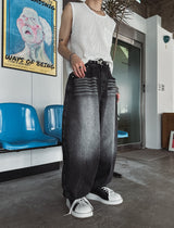 Zed Cat Balloon Denim Pants
