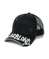BBD Graffiti Logo Trucker Mesh Cap (Black)