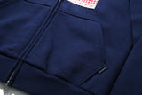 Old Glory Hood Zip-up (Navy)