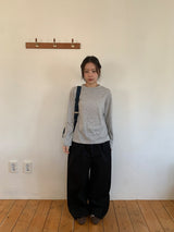 Bokan Stripe Round Long Sleeve Tee